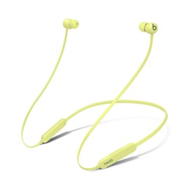 Beats Flex Wireless Earphones - Apple W1 Headphone Chip, Magnetic Earbuds, Class 1 Bluetooth, Up to 12 Hours Playtime - Yellow