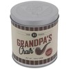 Hobby Lobby Grandpa's Chair Candle Tin