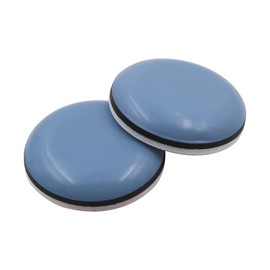 ANCLLO 20 Stück runde Möbelgleiter, Teflon-Gerätegleiter, geräuscharm, verschleißfest, für Stühle, Schreibtische, Möbel, Küchengeräte – 25 mm