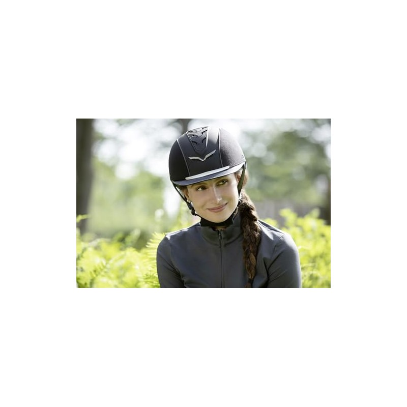 HKM Elegance Riding Helmets Dark Blue S/M 49-52 cm