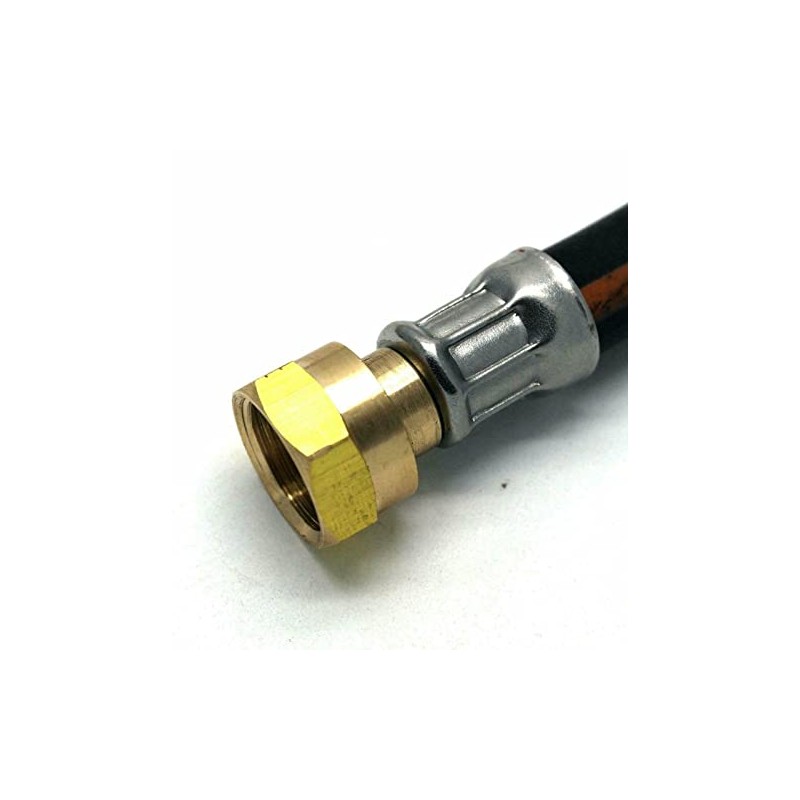 2m Meter Handwheel POL x W20 NRV Pigtail Caravan Propane