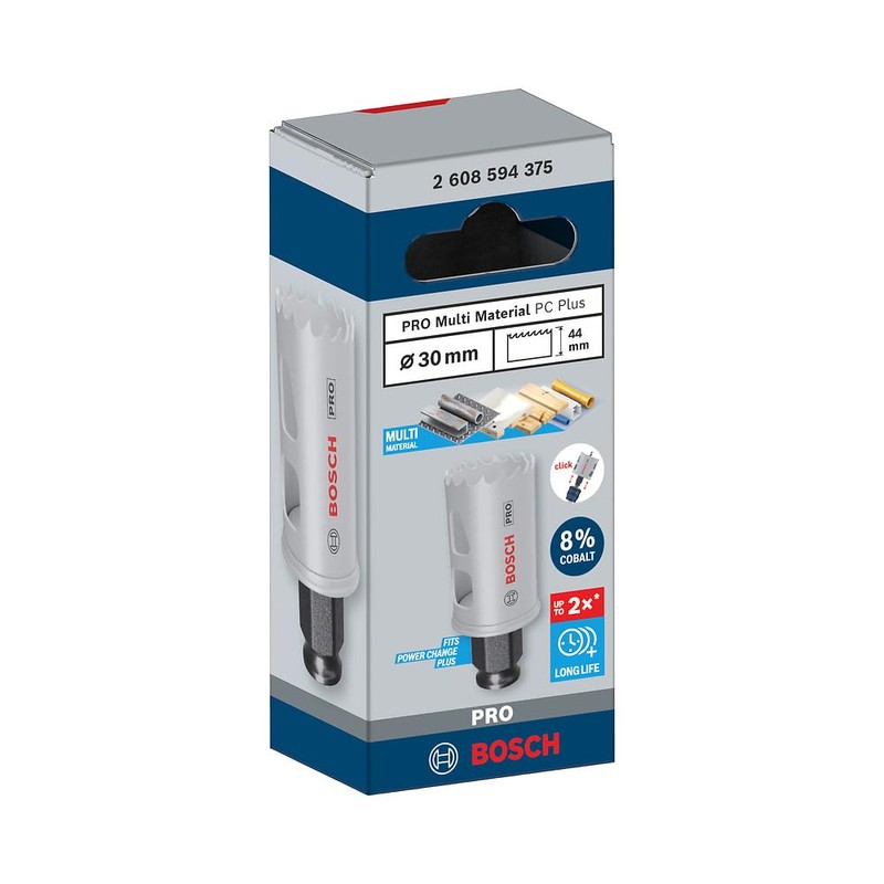 Bosch 1x PRO Multi Material Power Change Plus Hole Saw