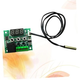 COHEALI Programmable Thermostat for Central Air Conditioner Fan Coil Units Smart Digital Temperature Controller with LED Display for Efficient Heating Cooling Management