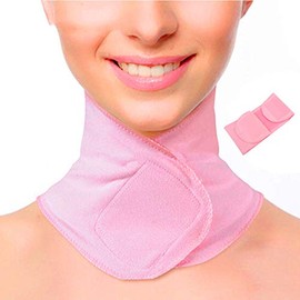 Mascarilla para el Cuello, Almohadillas Antiarrugas para el Cuello Perlas de Gel Reutilizables Frescas Envoltura para el Cuello Alivia el Dolor de Cuello, Dolor en los Hombros Y Músculos Rígidos