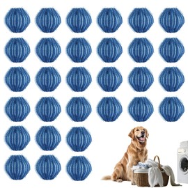 30PCS Pet Hair Remover for Laundry Reusable Hair Catcher Reusable Lint Remover for Clothes Pet Hair Laundry Catcher Pet Hair Remover Balls for Washing Machine