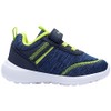 KangaROOS Unisex Children's Ky-chummy Ev Trainers, Dk Navy Lime