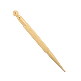 Vaguelly Brass Foot Reflexology Tool Acupoint Massage Wand for Tired Feet Relaxation Massage Stick