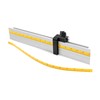Fulton Universal Aluminum Miter Gauge Fence with an Aluminum Flip