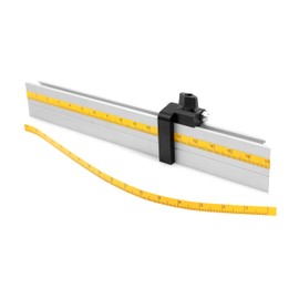 Fulton Universal Aluminum Miter Gauge Fence with an Aluminum Flip Stop 17” Left Reading Tape 17” Right Reading Tape