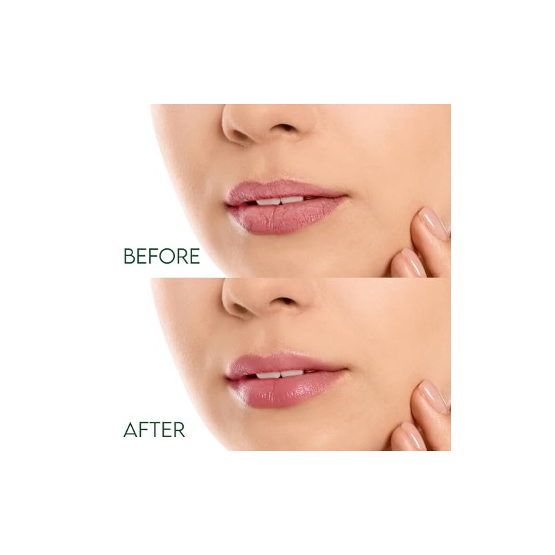 Bálsamo labial orgánico, sabor a menta verde, humectante labial ultrahidratante