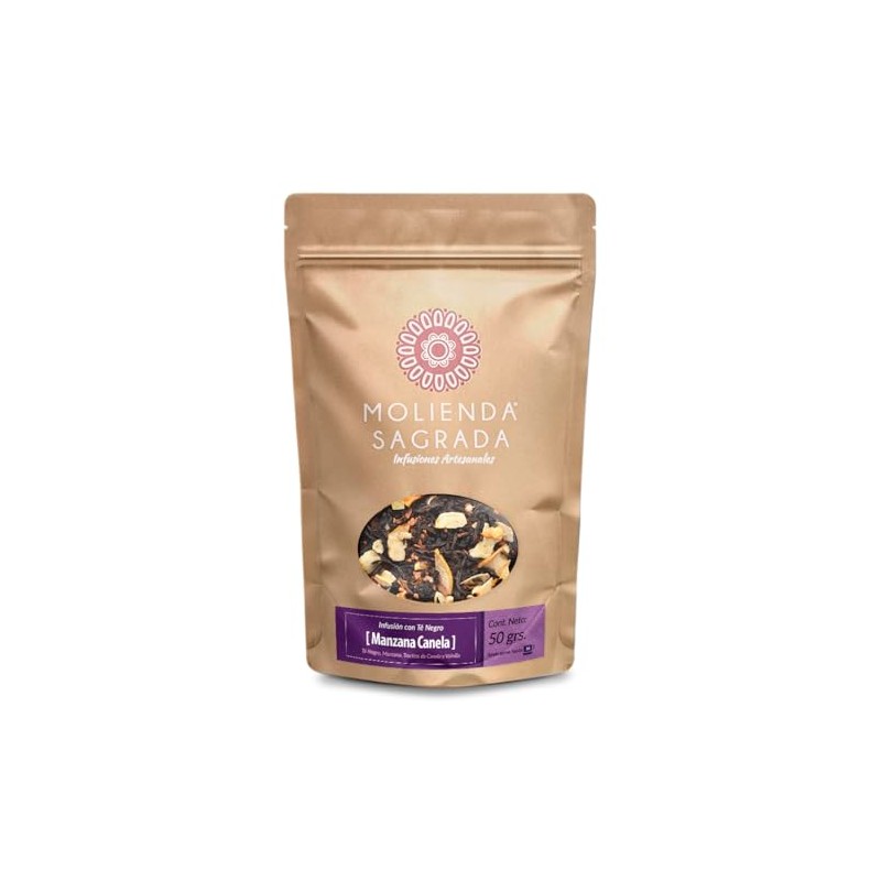 Molienda Sagrada, Té Manzana Canela, 50 g, 1 piezas