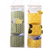 Coollooda Wall Pocket, Wall Storage, 2 Pieces, Wall Hanging, 3