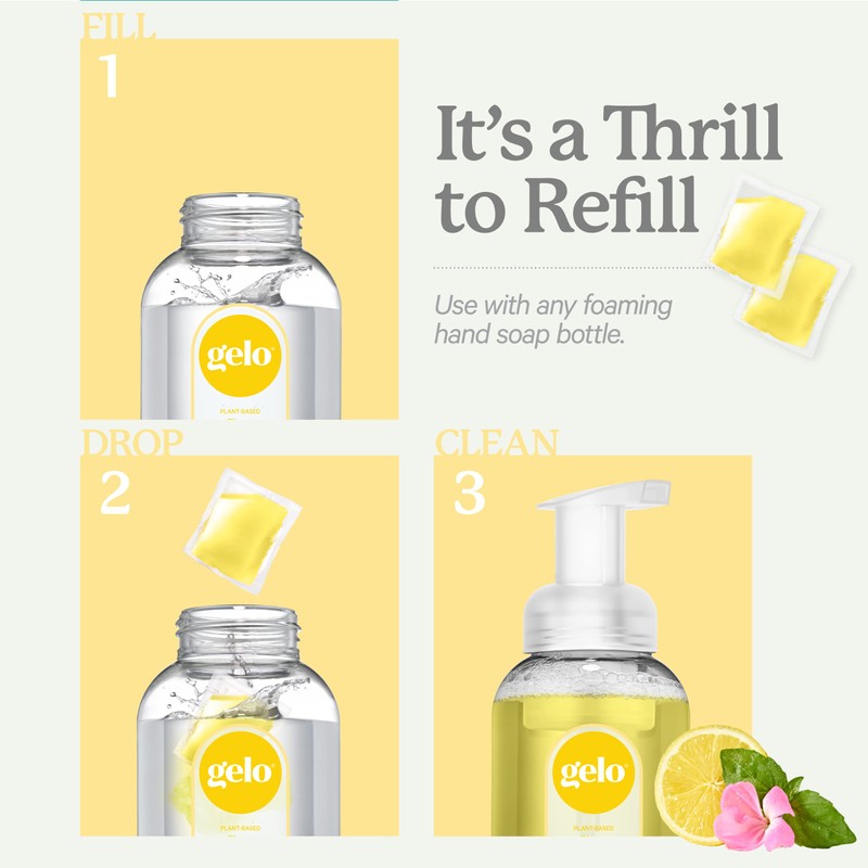 Gelo - Foaming Hand Soap Refill Pods | Eco-Friendly |