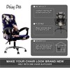 Deisy Dee Computer Office Chair Covers for Stretch Rotating Mid