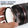 PATIKIL 49mm Close-up Filter Macro Lens Filter +4 Diopter Magnification