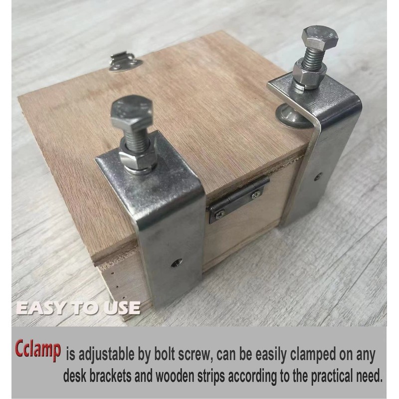 Tiger Clamp Stainless Steel Clamps - Woodworking Clamp Heavy Duty