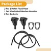 A ABSOPRO Windshield Washer Nozzle Kit for Chrysler 300 Windshield