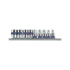 king tony 2509MR Set of Metric Sockets on Rail, Set