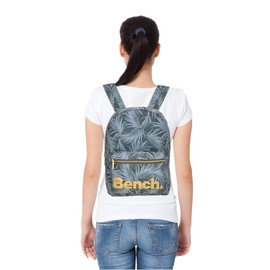 Bench 64158 +e Women's Small Daypack Handbag Women's Backpack Leisure Backpack Girls Backpack, Palm Green Olive 2634