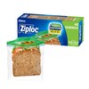Ziploc Sandwich and Snack Bags with EasyGuide Texture, Plastic Storage