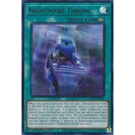 Nightmare Throne - LEDE-EN061 - Ultra Rare - 1st Edition