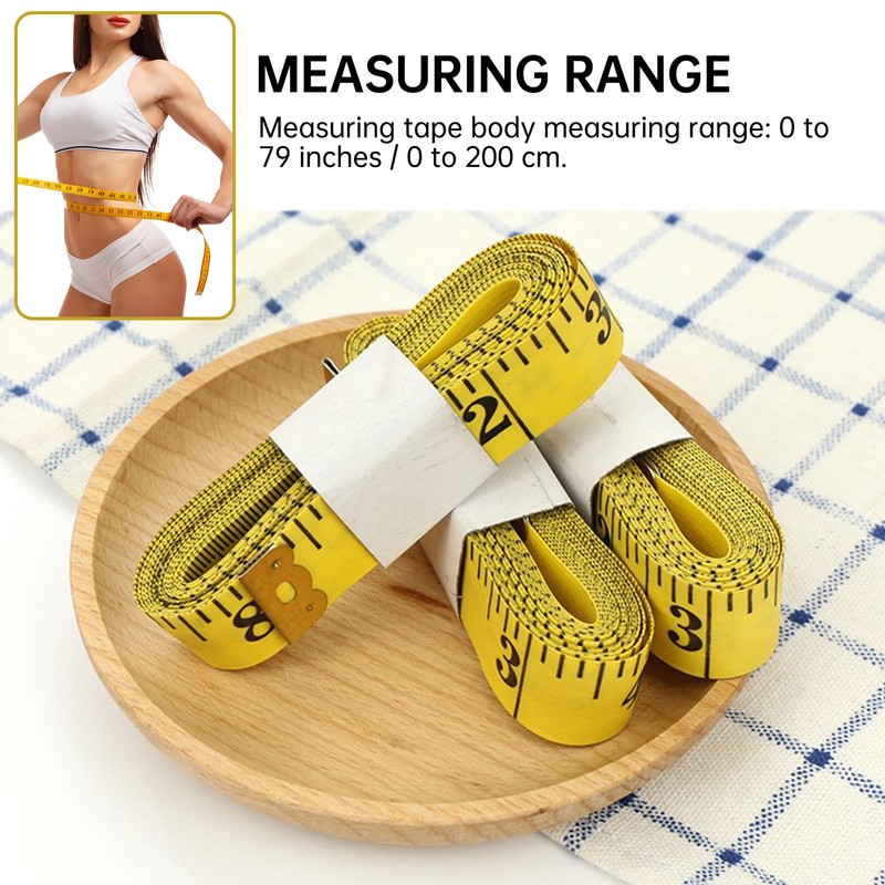3 Volumes Tape Measure Body 200 cm / 79 Inch