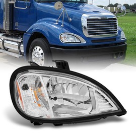 AKKON - For 2004-2017 Freightliner Columbia semi-trailer Truck Passenger RH Right Side Headlight Replacement