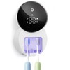 Toothbrush Sanitizer Holder, WONICO Tooth Brush Holder for Bathroom, Wall-Mounted