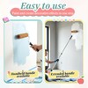 4 Pcs 9 Inch Textured Paint Roller Covers Mud Rollers