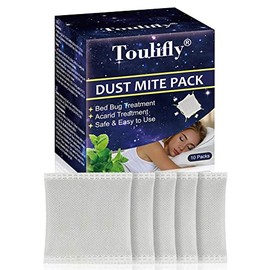 Dust Mite Treatment, Natural Herbal Mite Exterminating Pad, Anti-mite Pad Cushion, Mite Eliminator Pouch for Bed Sheet Pillow Couch Bedding Carpet Cushion