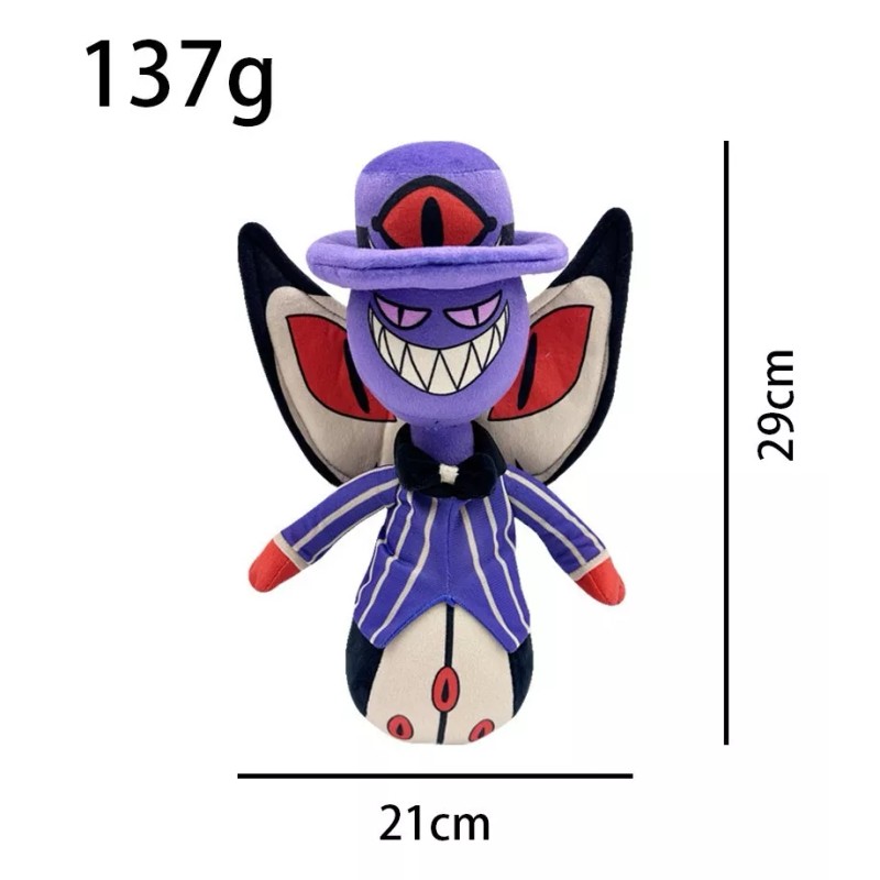 generic Hazbin Hotel Sir Pentious Muñeca Peluche Juguete Regalo 29cm