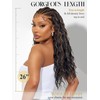 quickwig Braided Curly Wig for Black Women 13x6 Handmade Cornrow