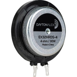Dayton Audio EX32HRDS-4 IMS? High Roll Dual Suspension 32mm Interchangeabl