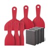 Bates- Putty Knife Set with Sanding Sponge, 10 pcs, Plastic
