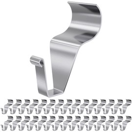 MUAKIOY Vinyl Siding Hooks, (30 Pack) Heavy Duty Vinyl Siding Hangers Clips, No Drill No Hole House Hook for Hanging Outdoor Lights Wreath Decor on Patio Porch | MUAKIOY