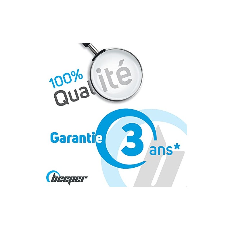 BEEPER DET-GN101 Natural and Sleepering Gas Detector (Black)