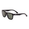 Otis Eyewear Strike Matte Black Grey Polarized Mineral Lens Sunglasses