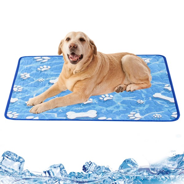 Marjoramy Durable Pets Cool Bed Mat, Scratch Resistant Pet Cool