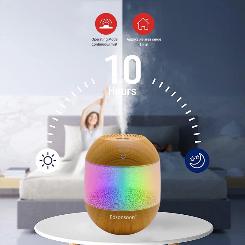 Essential Oil Diffuser for Home, Ultrasonic Aroma Diffuser with Volcano
