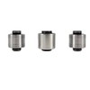Geinqiay 3 Pcs Rear Suspension Knuckle Bushing Kit Fits for