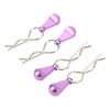 4Pcs Metal RC Car Body Clips with Pull Tabs for