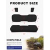 ZIDIYORUO Dog-Proof Seat Covers for Honda Pioneer 1000-5(Front Seat Only),