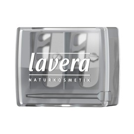 lavera Duo Sharpener - Pencil Sharpener (DUO) ∙ Suitable for standard and jumbo eye pencils and lip pencils ∙ Cosmetic sharpener Natural cosmetics Make-up (1 piece)