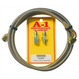 A-1 Racing Products Inc. 42" Oil Pressure Line Kit with 1/8 NPT Fittings