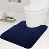 smiry U-Shape Toilet Mat, Extra Soft Pedestal Mat for Toilet,