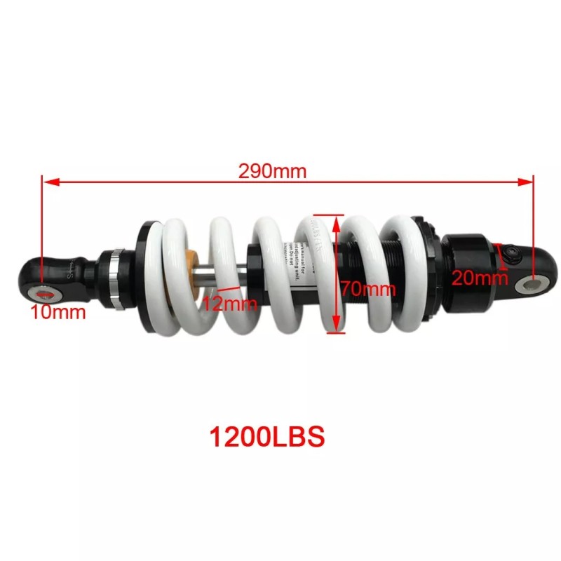 DNM 290mm 11.4" Rear Shock Absorber Suspension Dirt Pit Bike