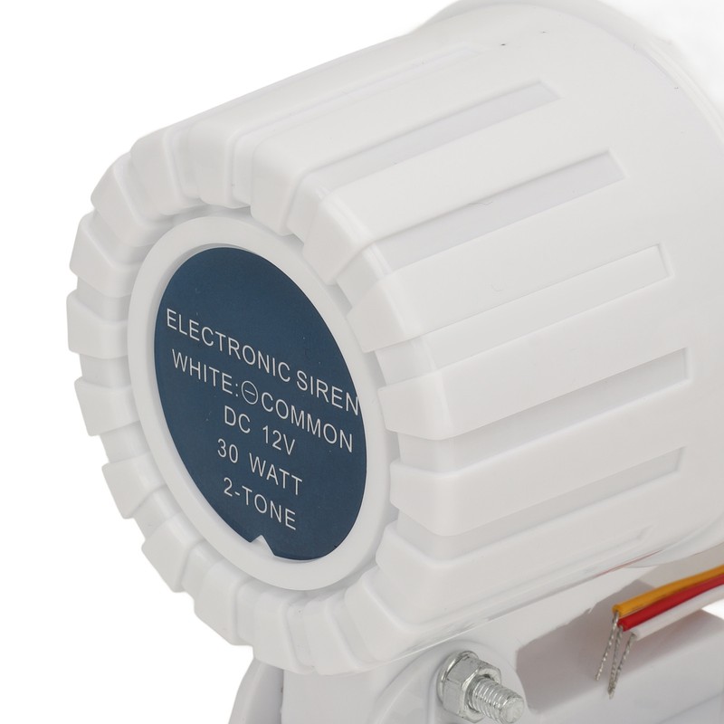 Electric Security Ring Siren Dual Tone Wired Alarm Siren Horn