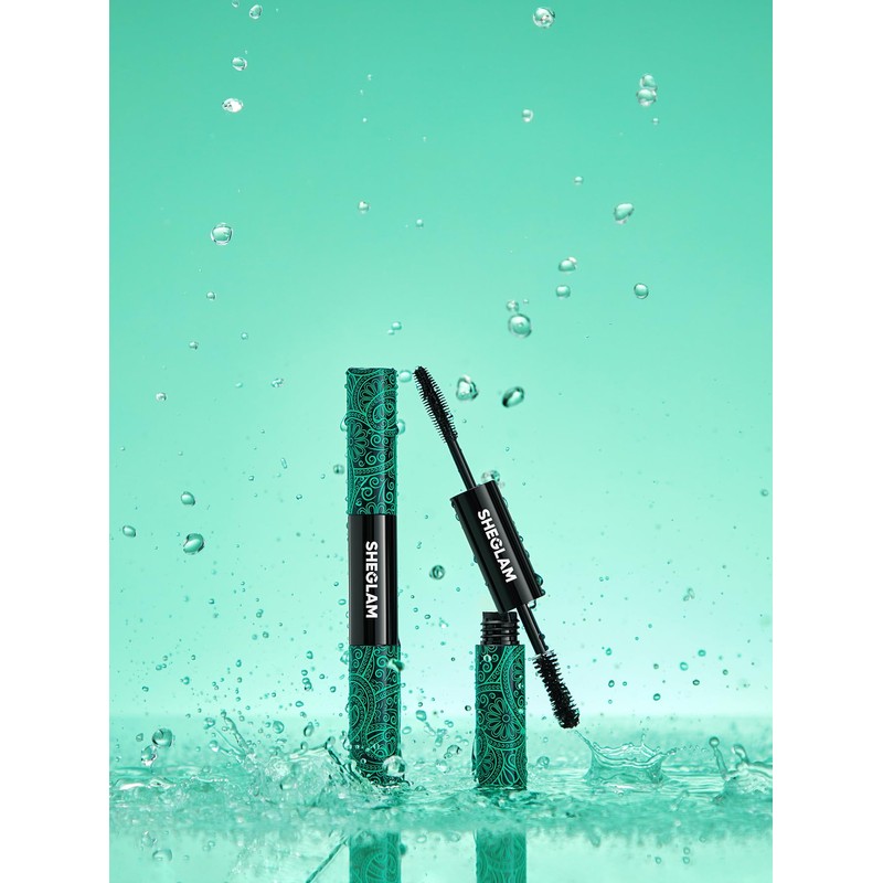 SHEGLAM 2 In 1 Black Volume and Length Waterproof Mascara