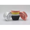 Mombake Standard Metallic Foil Paper Cupcake Cases in Rose Gold,