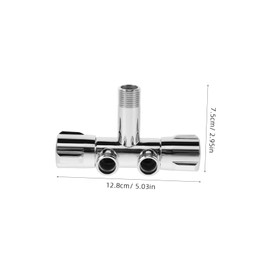 Operitacx Universal Interface Faucet Double Valve Rv Shower Valve Tub Drain Kit Modern Look